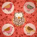 029 Eulen - 3-lagig (rot) - Avantgarde